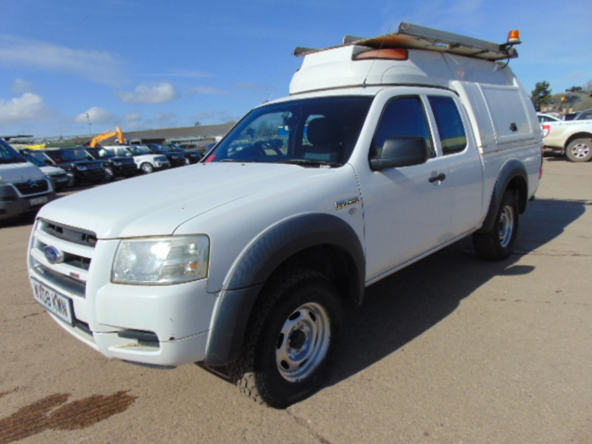 2008 Ford Ranger Super Cab 2.5TDCi 4x4 Pick Up C/W Toolbox Back and Winch - Image 3 of 21