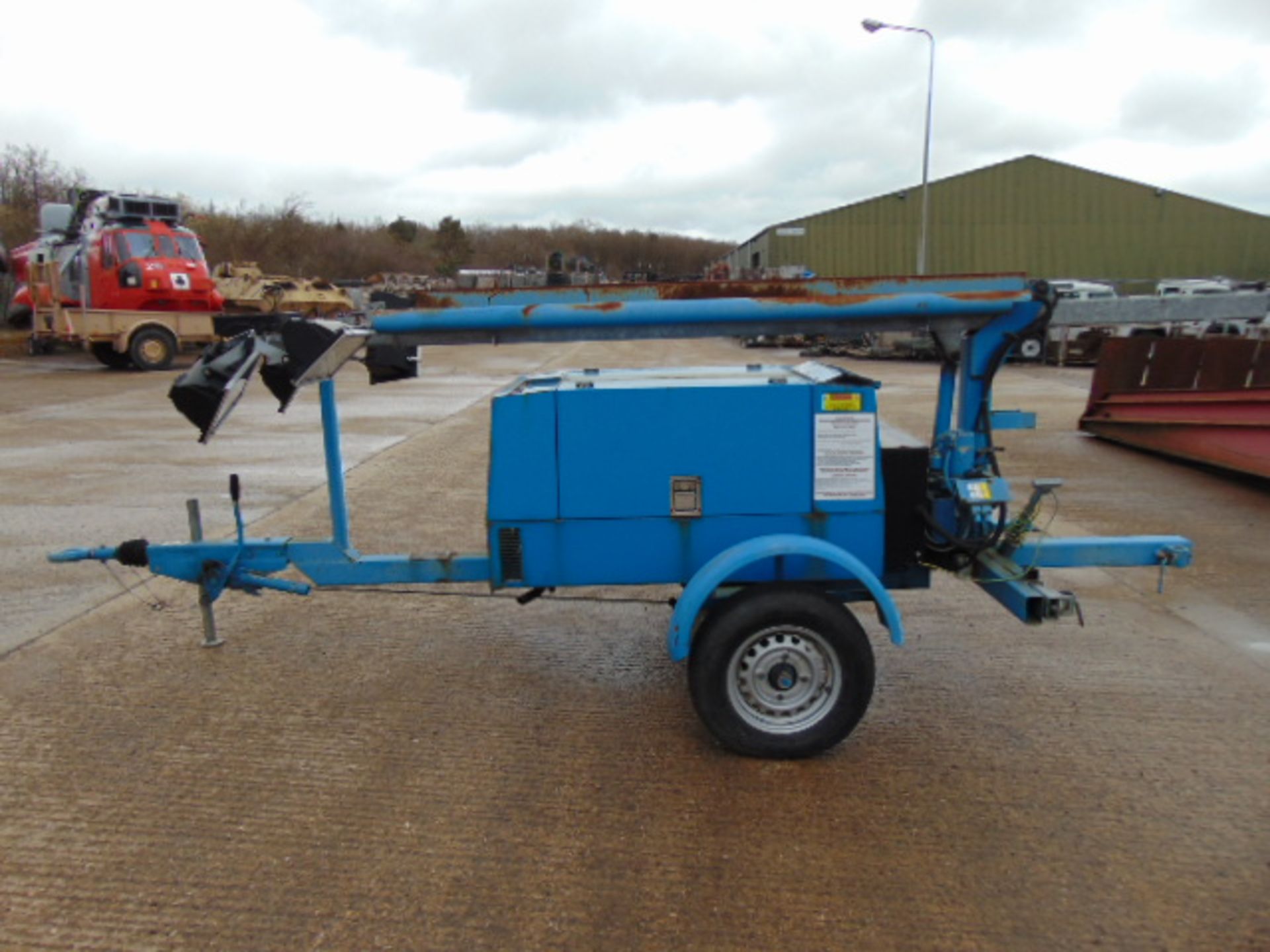 Henry Cooch & Son Skylite 12WH/MH Kubota powered Trailer Mounted Lighting Tower - Image 3 of 13