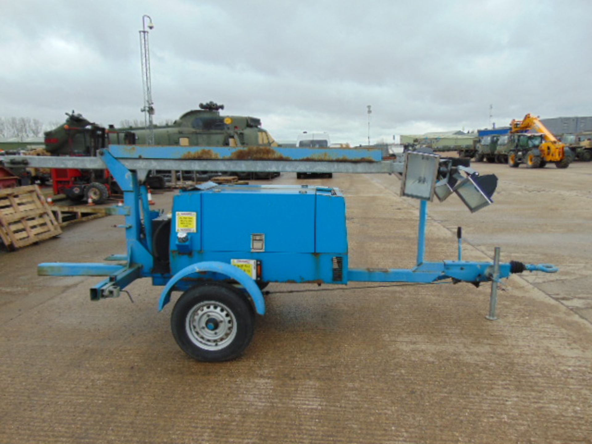 Henry Cooch & Son Skylite 12WH/MH Kubota powered Trailer Mounted Lighting Tower - Image 2 of 13