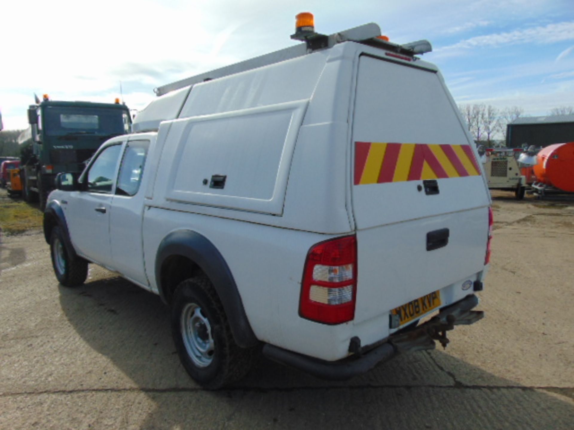 2008 Ford Ranger Super Cab 2.5TDCi 4x4 Pick Up C/W Toolbox Back - Image 8 of 20