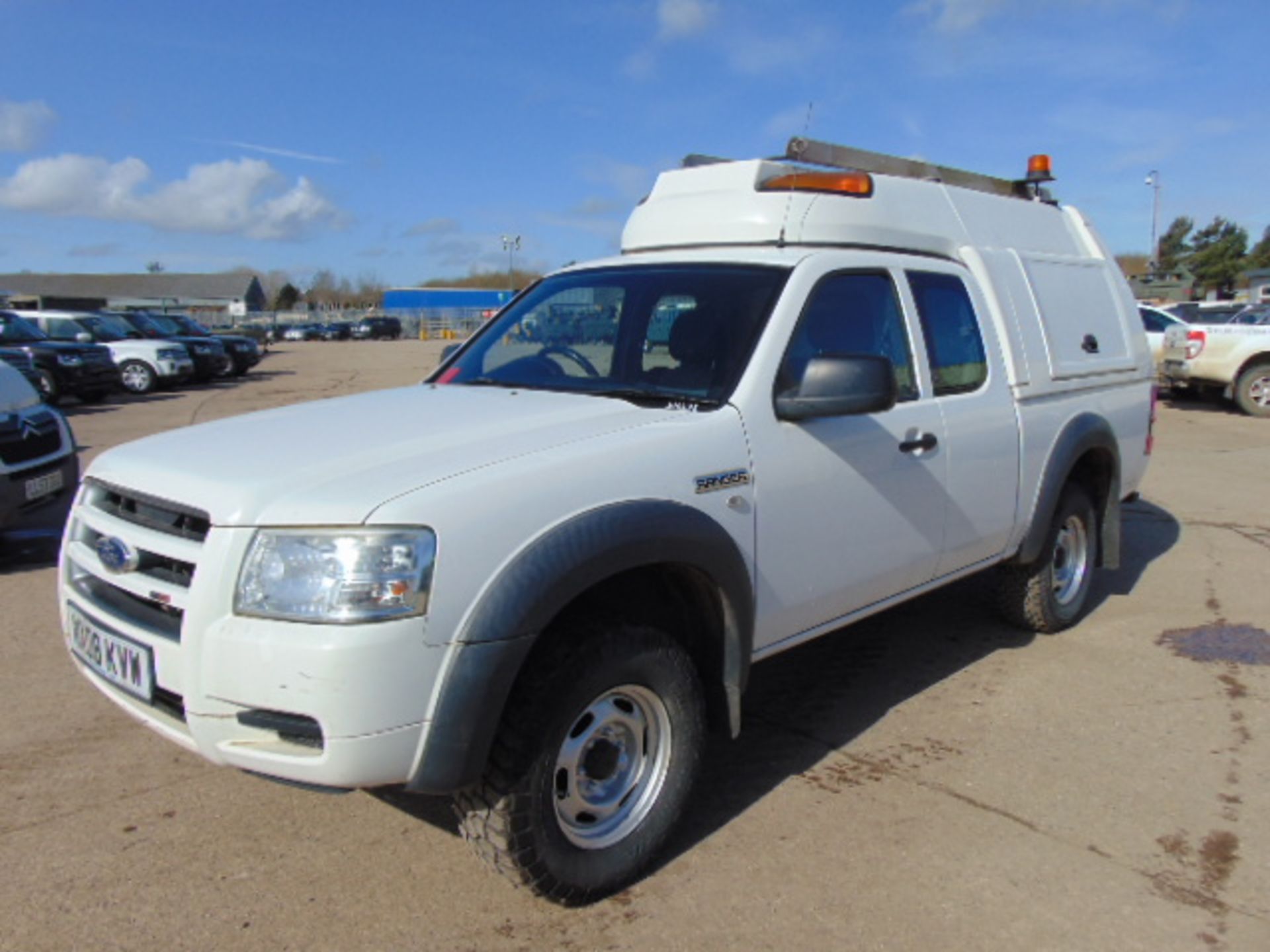 2008 Ford Ranger Super Cab 2.5TDCi 4x4 Pick Up C/W Toolbox Back and Winch - Image 3 of 21