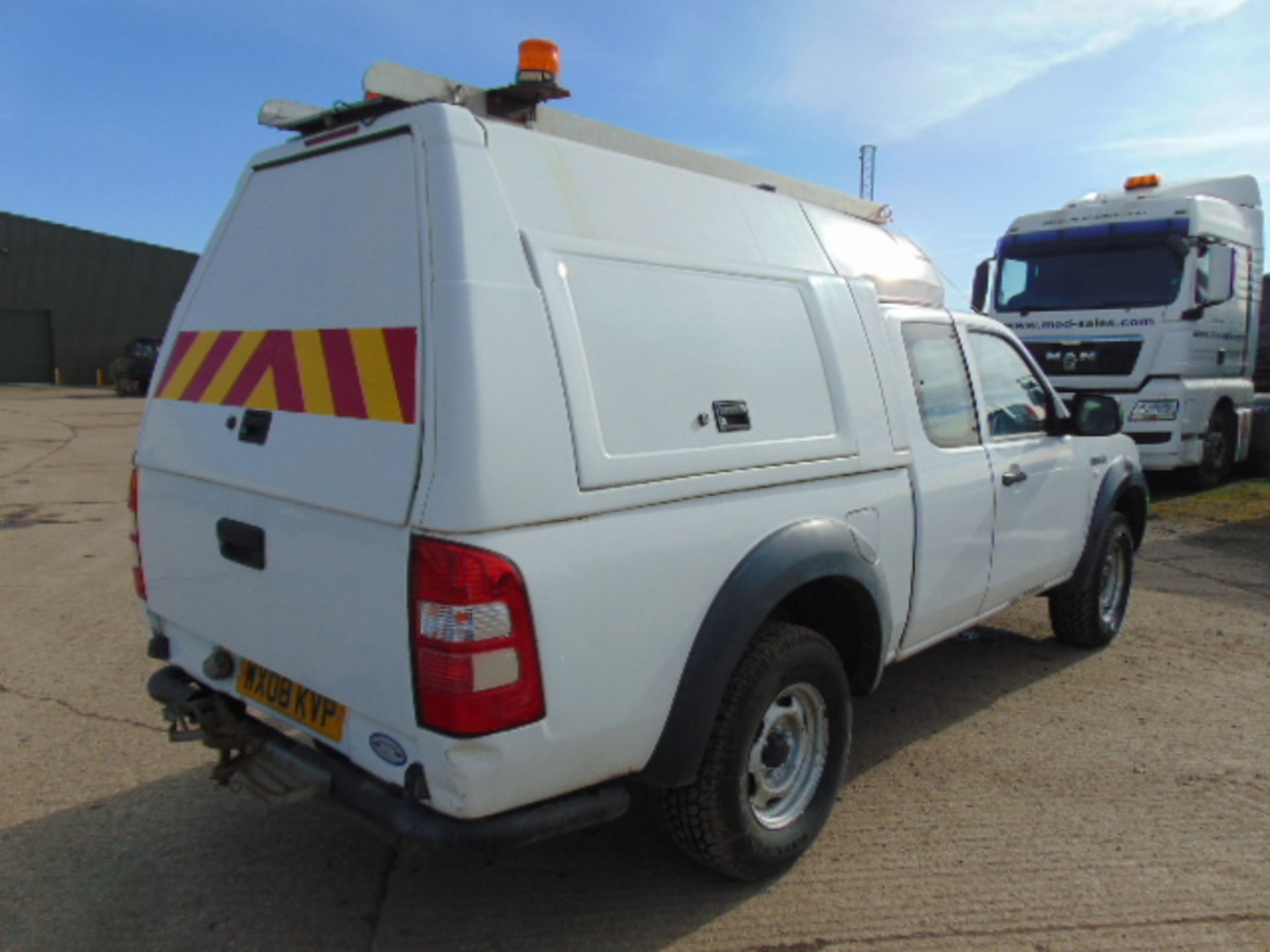 2008 Ford Ranger Super Cab 2.5TDCi 4x4 Pick Up C/W Toolbox Back - Image 6 of 20