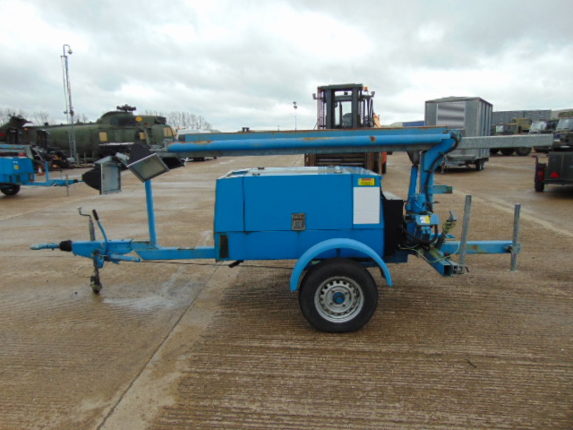 Henry Cooch & Son Skylite 12WH/MH Kubota powered Trailer Mounted Lighting Tower - Image 3 of 14