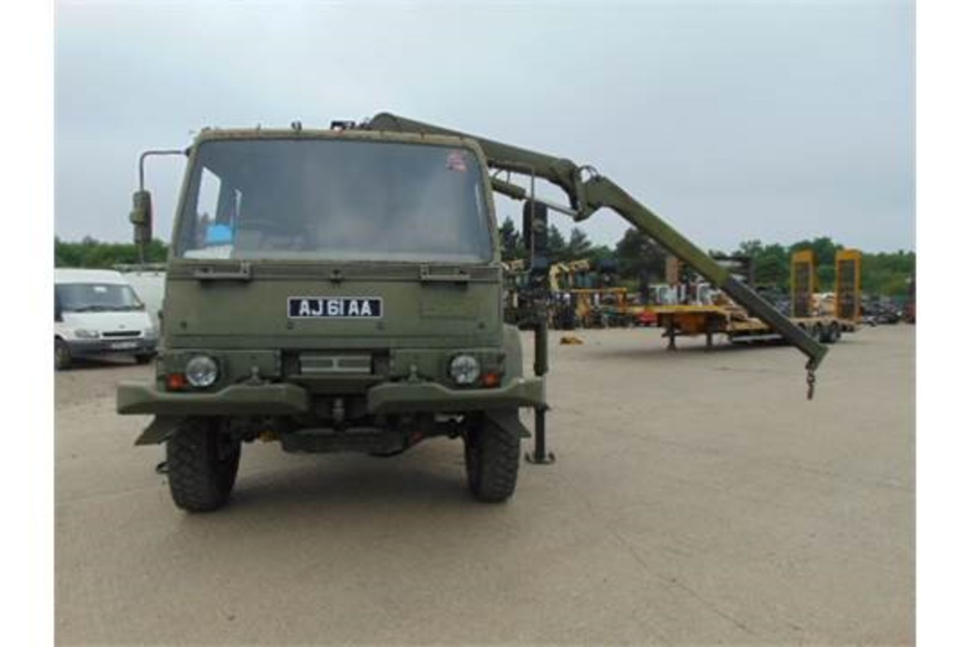 Leyland DAF 4X4 Truck complete with Atlas Crane - Image 2 of 15