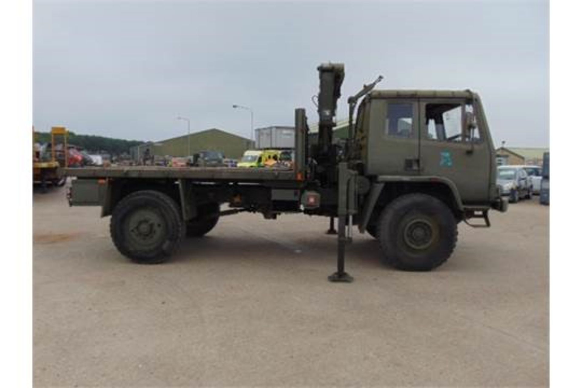 Leyland DAF 4X4 Truck complete with Atlas Crane - Image 4 of 15
