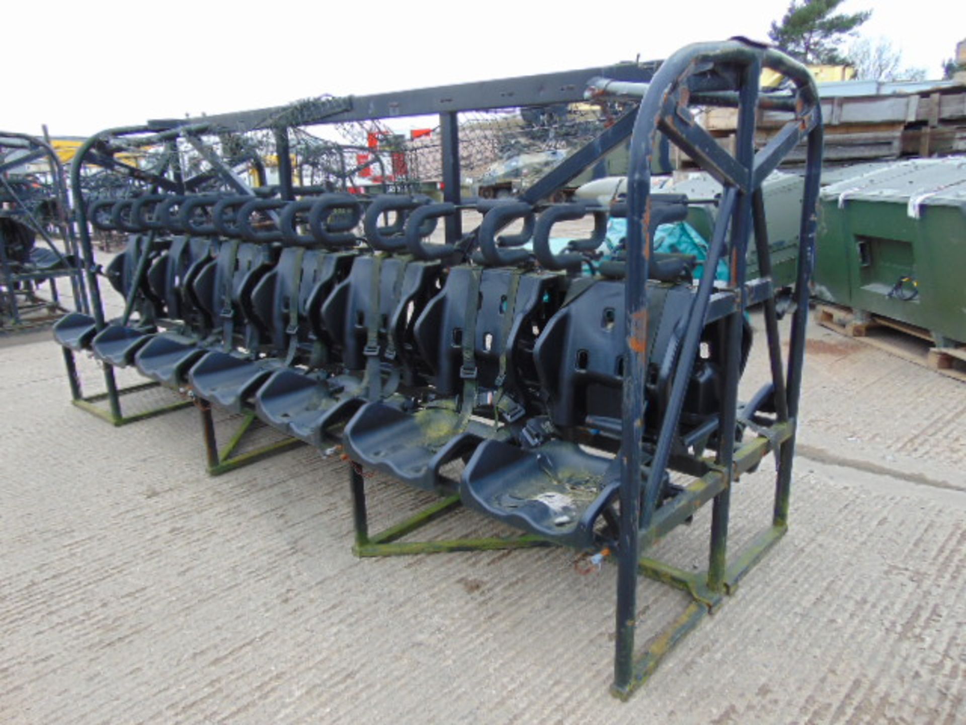 14 Man ROPS Security Seat suitable for Leyland Dafs, Bedfords etc - Image 2 of 5