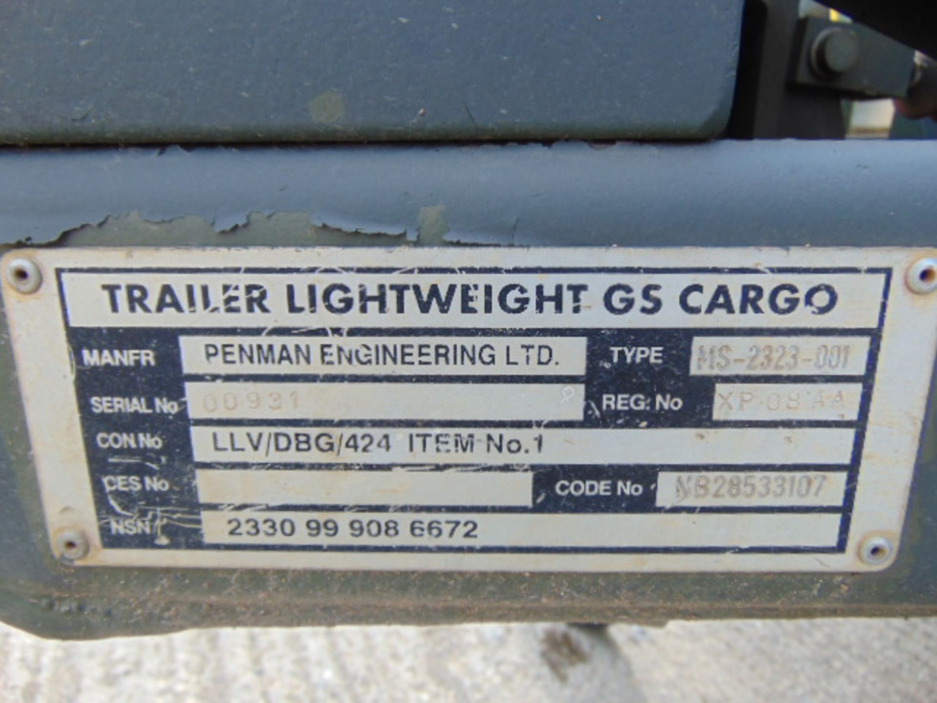 Penman General Lightweight Trailer - Image 11 of 12