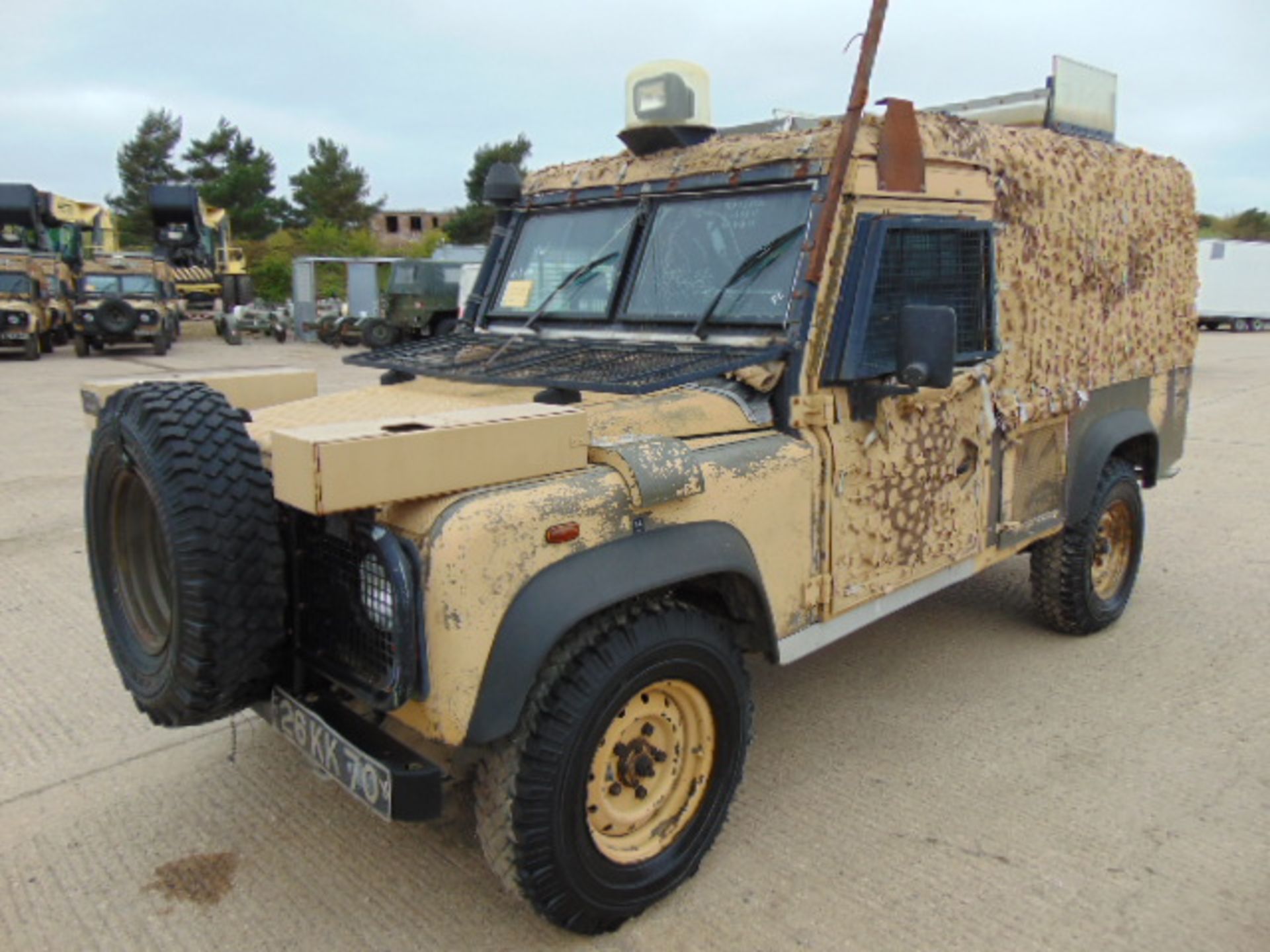 Land Rover Snatch 2A Armoured Defender 110 300TDi - Image 3 of 19