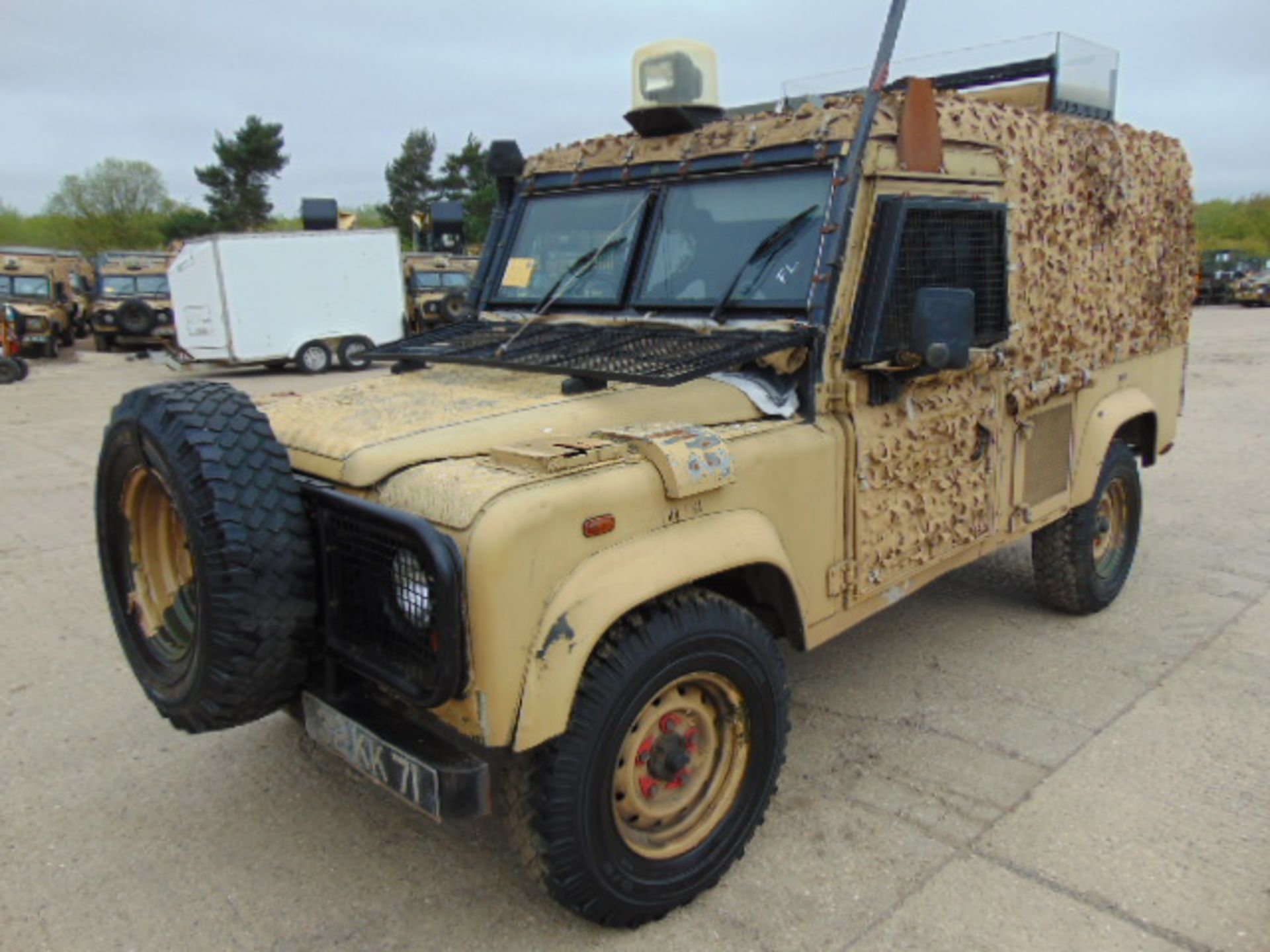 Land Rover Snatch 2A Armoured Defender 110 300TDi - Image 3 of 21