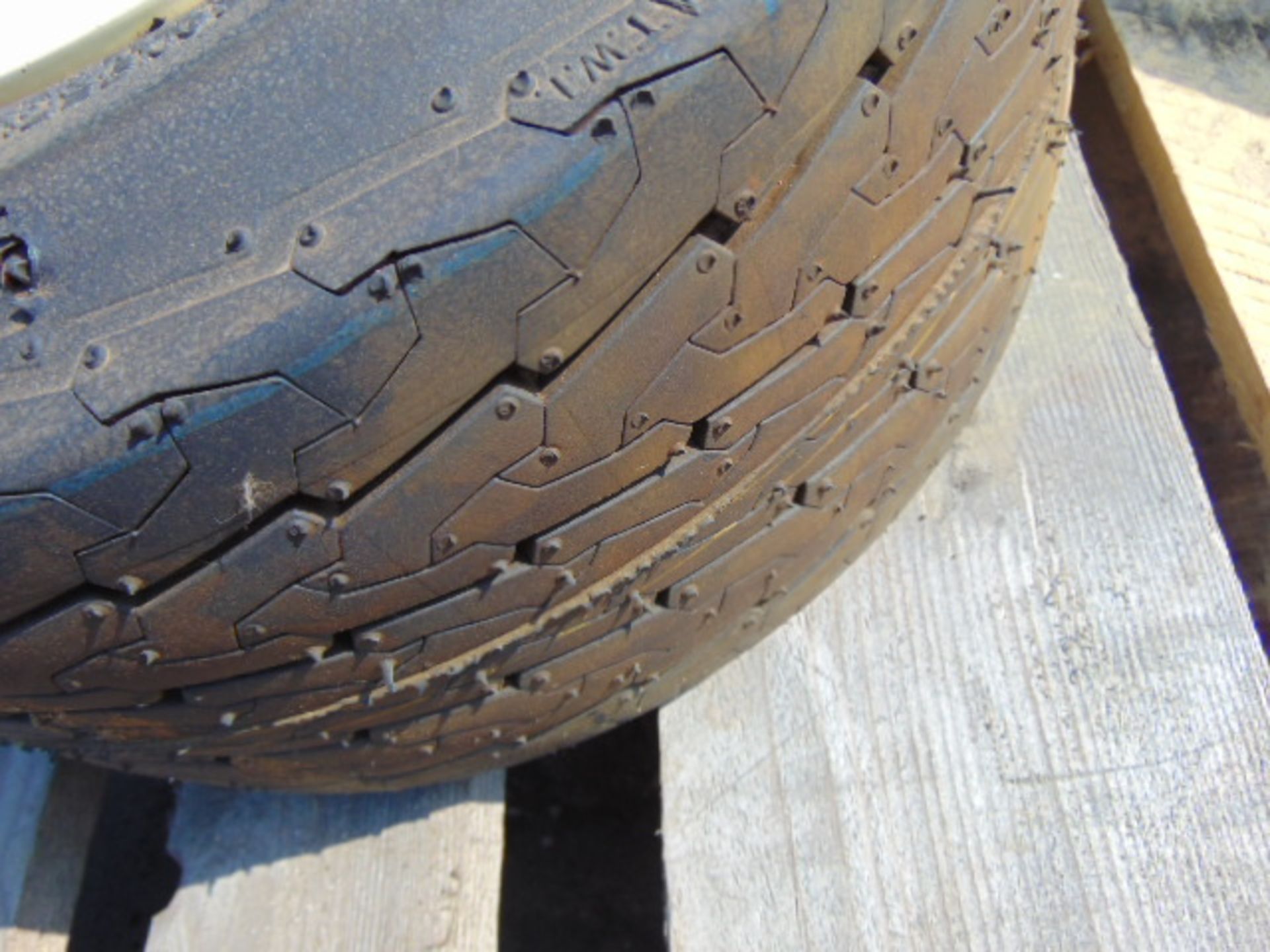 3 x Deli Tire 16.5x1.5-8 Tyres complete with 4 Stud Rims - Image 3 of 6