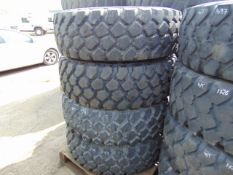 4 x Michelin XZL 395/85 R20 Tyres