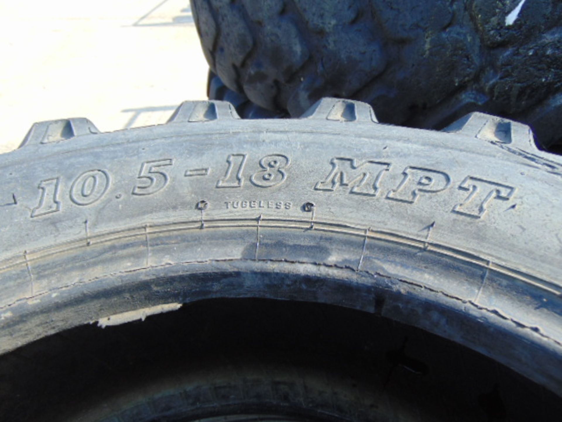 5 x BKT MP567 10.5-18 MPT Tyres - Image 6 of 6