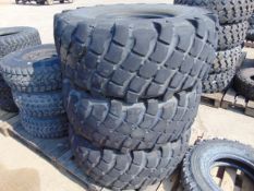 3 x Michelin XML 475/80 R20 Tyres