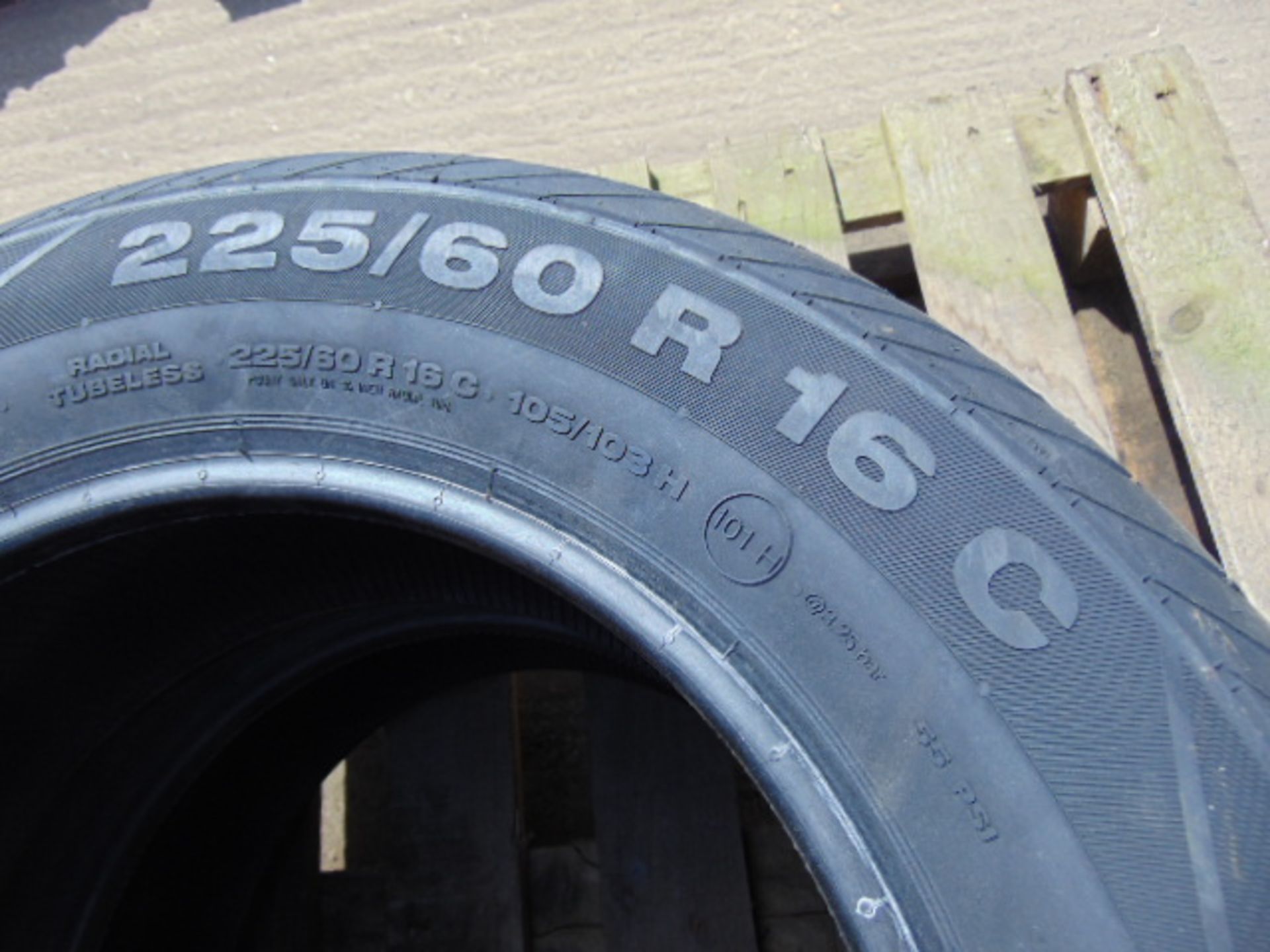 2 x Continental Vanco Contact 2 225/60 R16 C Tyres - Image 6 of 6
