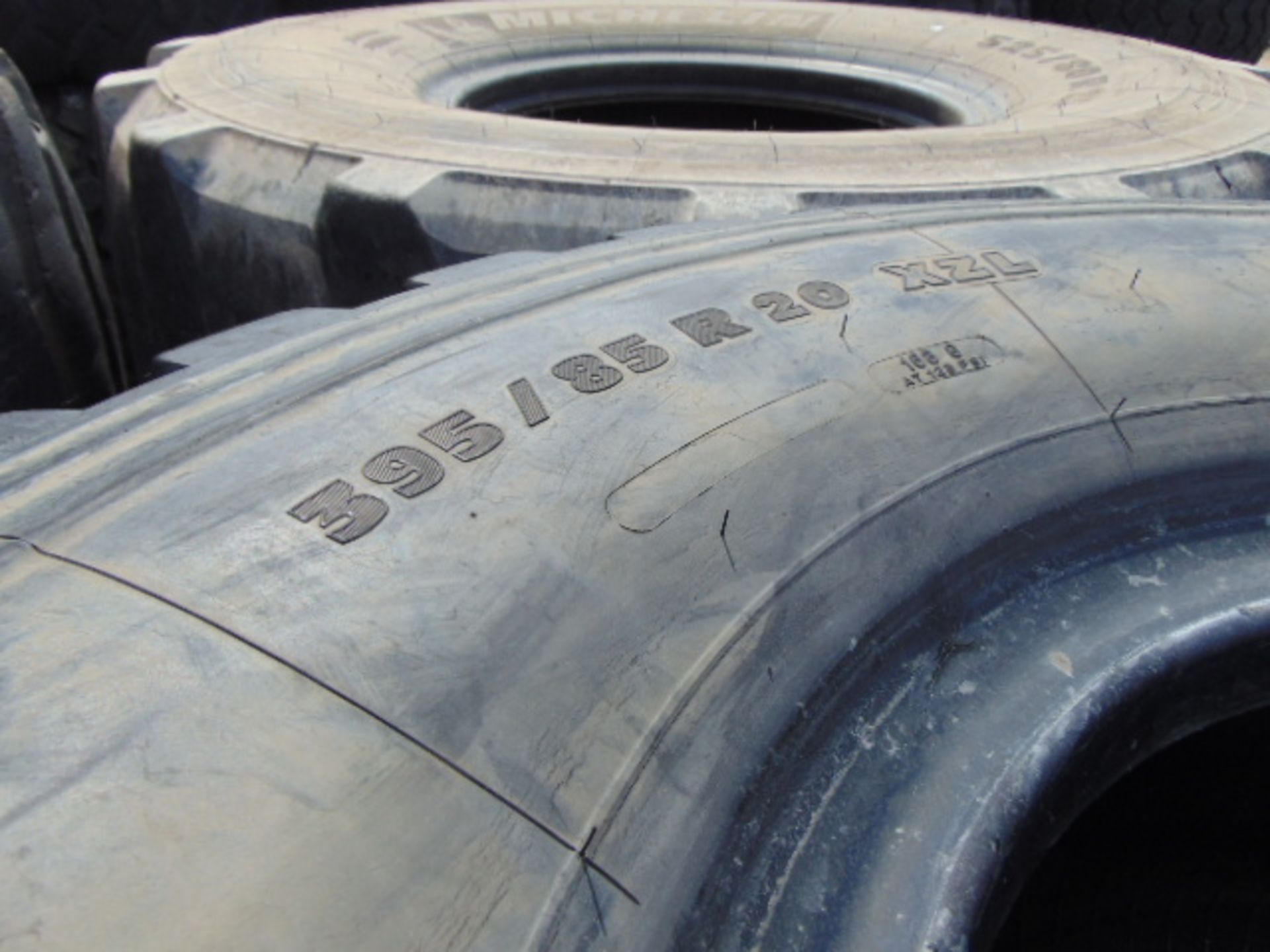 4 x Michelin XZL 395/85 R20 Tyres - Image 6 of 6