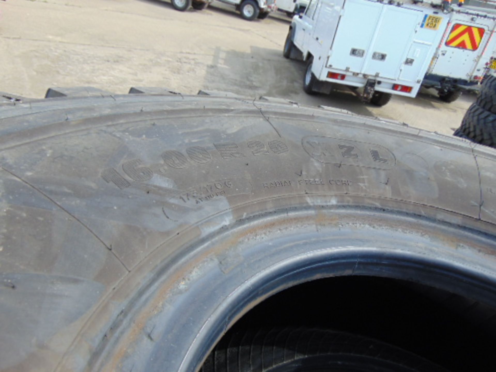 4 x Michelin 16.00 R20 XZL Tyres - Image 6 of 6