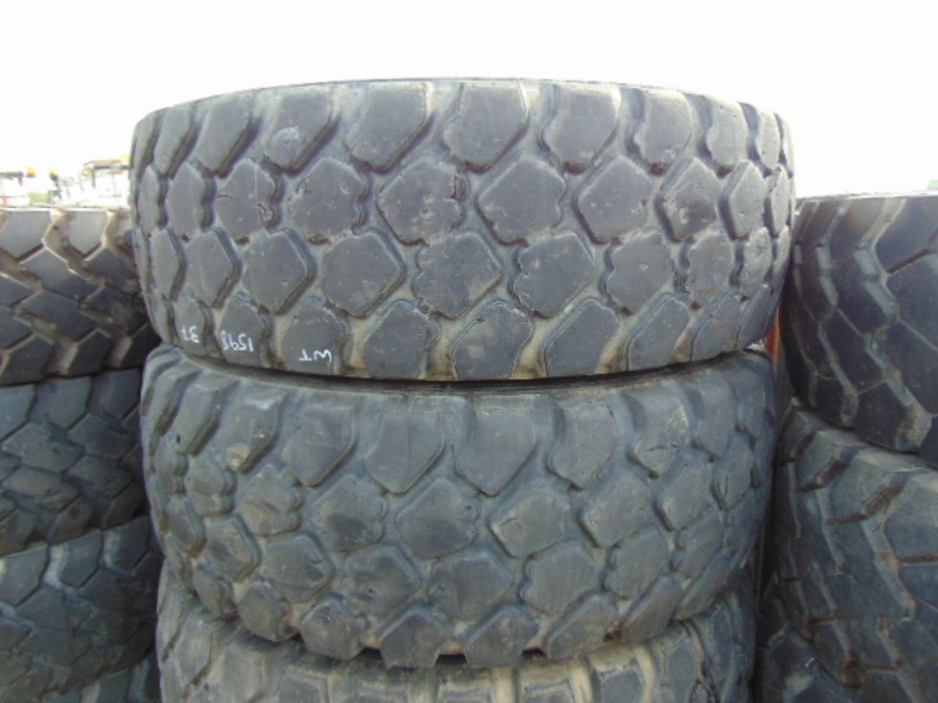 4 x Michelin XZL 395/85 R20 Tyres - Image 2 of 6