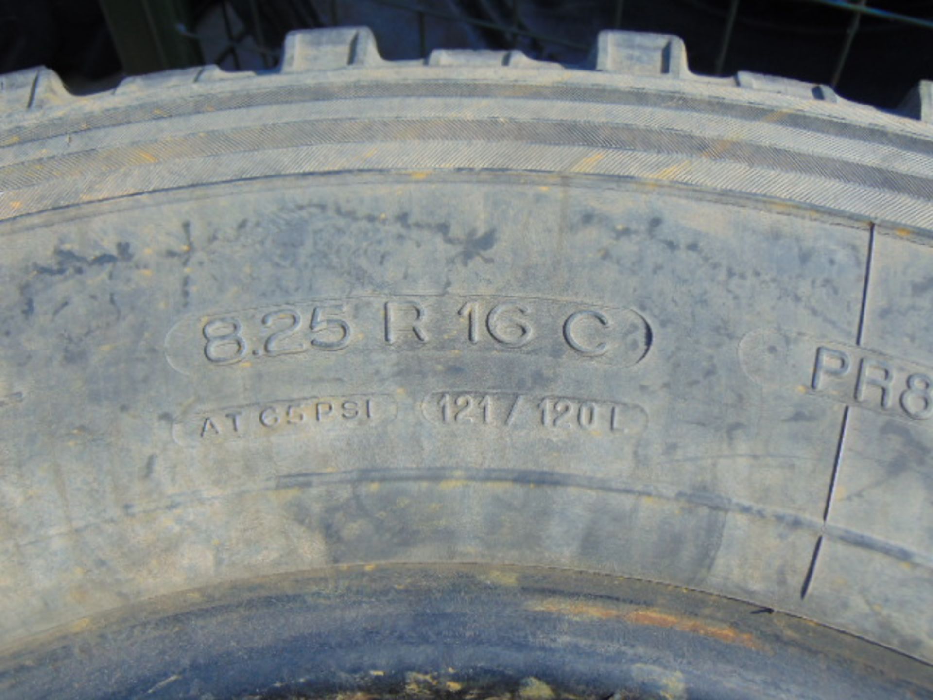 3 x Michelin XZL 8.25 R16 Tyres - Image 6 of 6