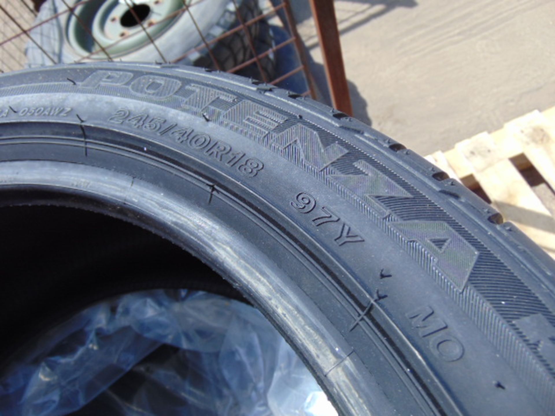 4 x Bridgestone Potenza 245/40 R18 97Y XL Tyres - Image 6 of 8