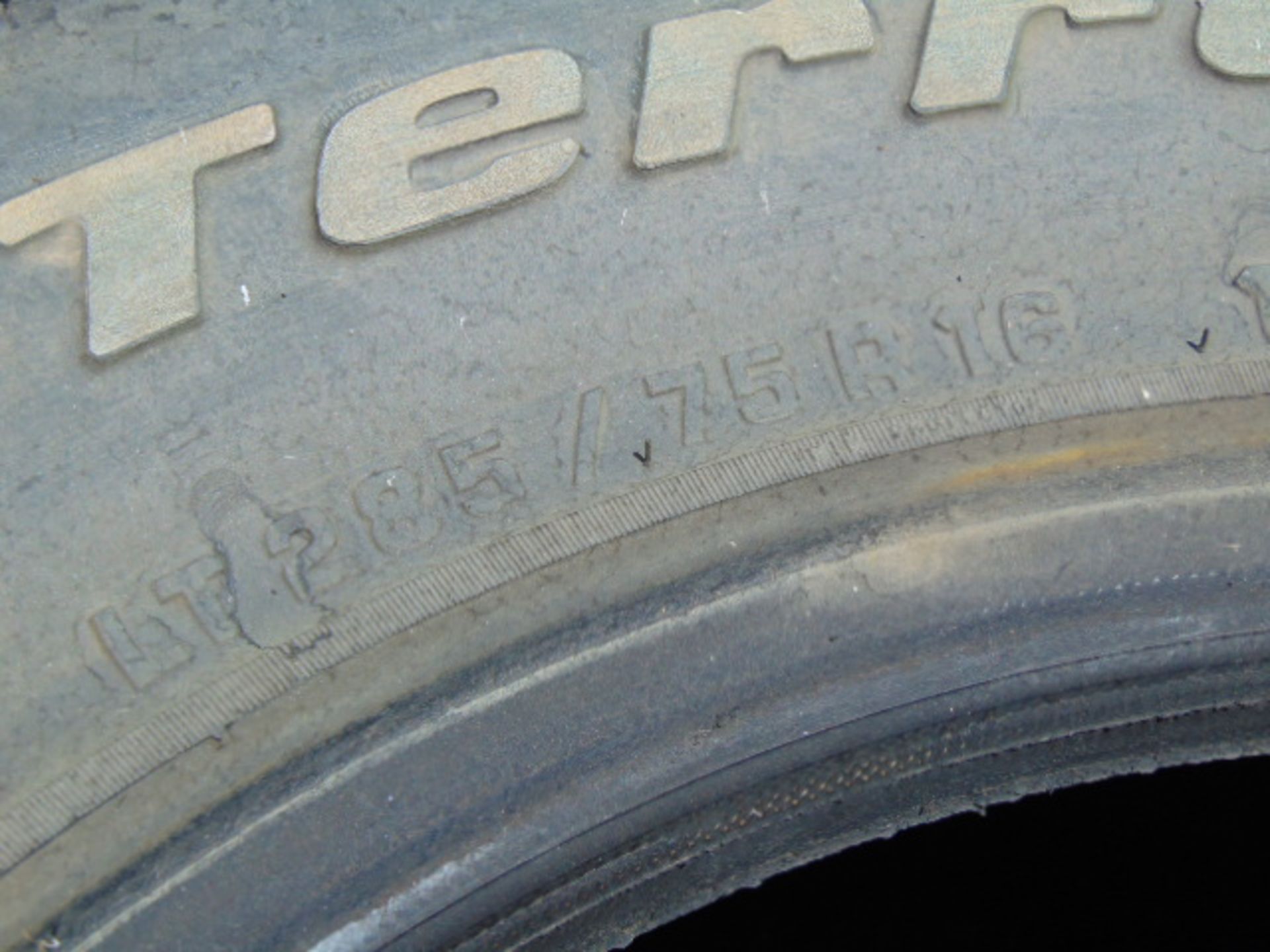 4 x BF Goodrich Mud Terrain LT 285/75 R16 Tyres - Image 6 of 6