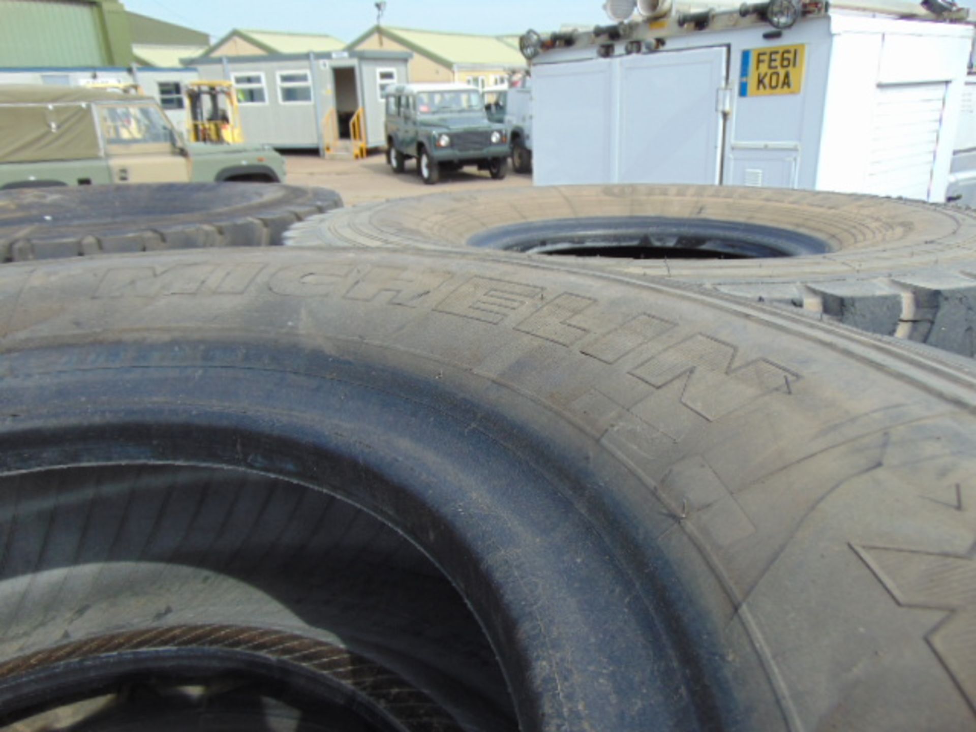 4 x Michelin 365/85 R20 XZL Tyres - Bild 5 aus 6