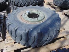 1 x Michelin 325/85 R16 XML Tyre complete with 8 Stud Rim