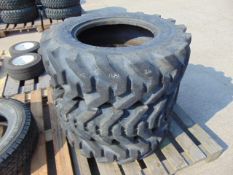 3 x BKT AT603 10.5/80-18 Tyres