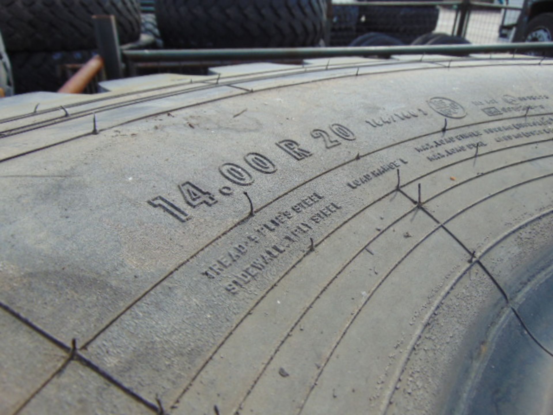 4 x Continental 14.00 R20 Tyres - Image 6 of 6