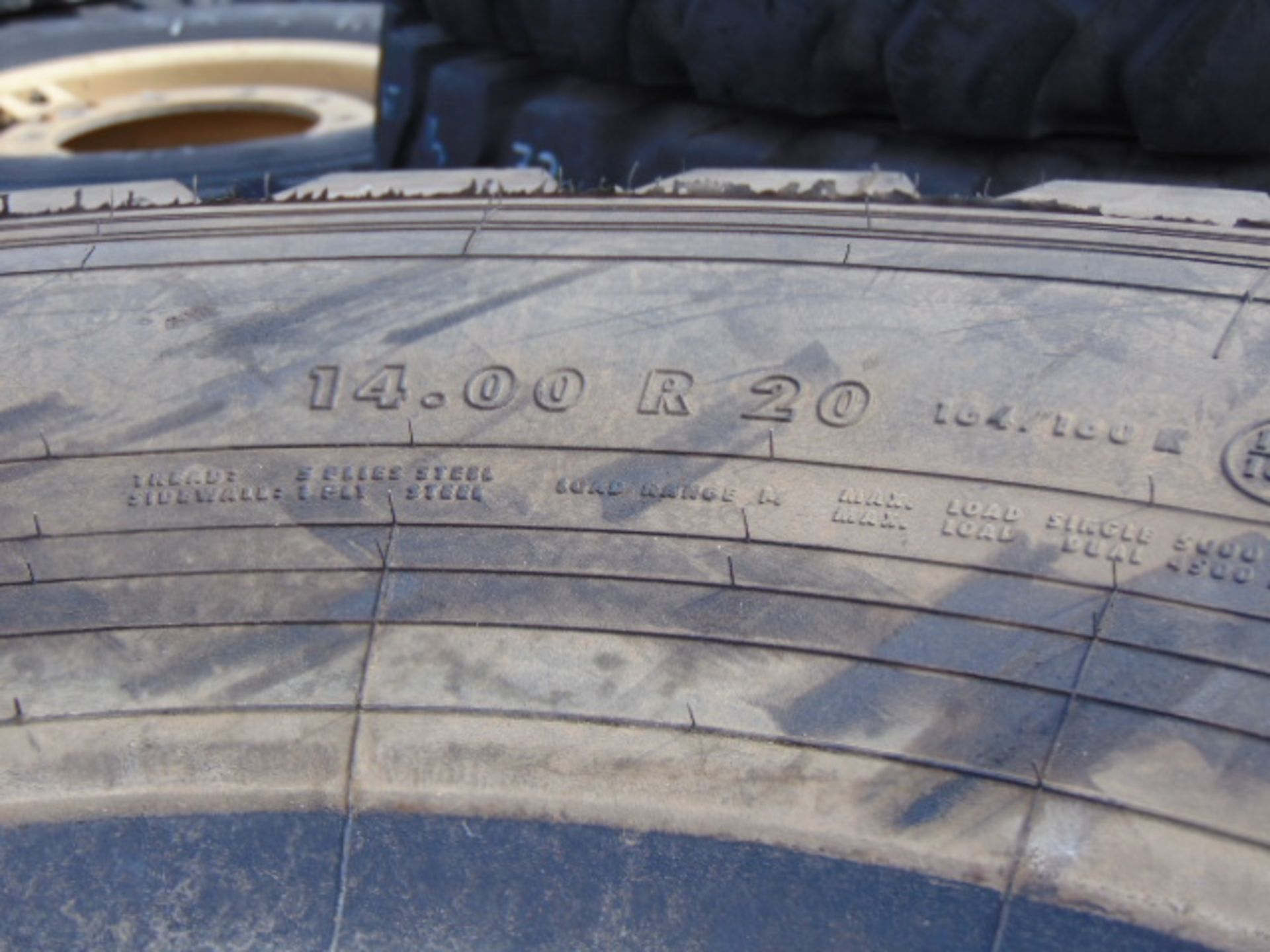 4 x Continental 14.00 R20 Tyres - Image 6 of 6