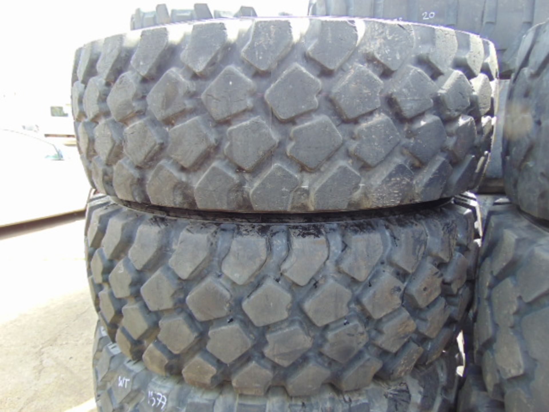 4 x Michelin XZL 395/85 R20 Tyres - Image 2 of 6