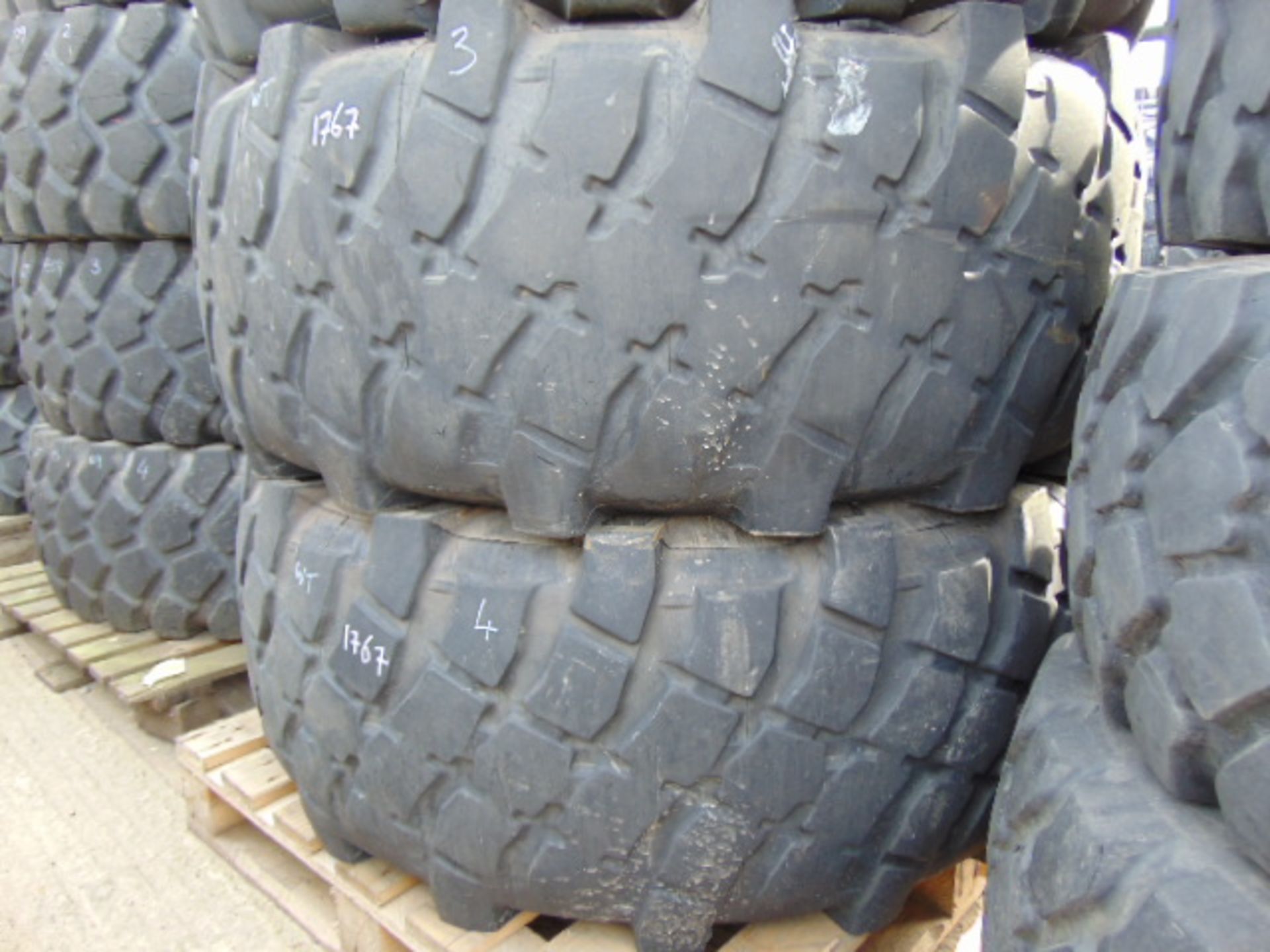 4 x Michelin XML 475/80 R20 Tyres - Image 3 of 5