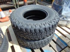 2 x BF Goodrich Mud Terrain LT 285/75 R16 Tyres