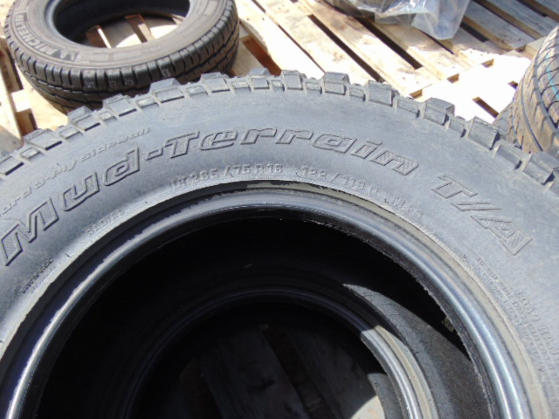 2 x BF Goodrich Mud Terrain LT 285/75 R16 Tyres - Image 5 of 6