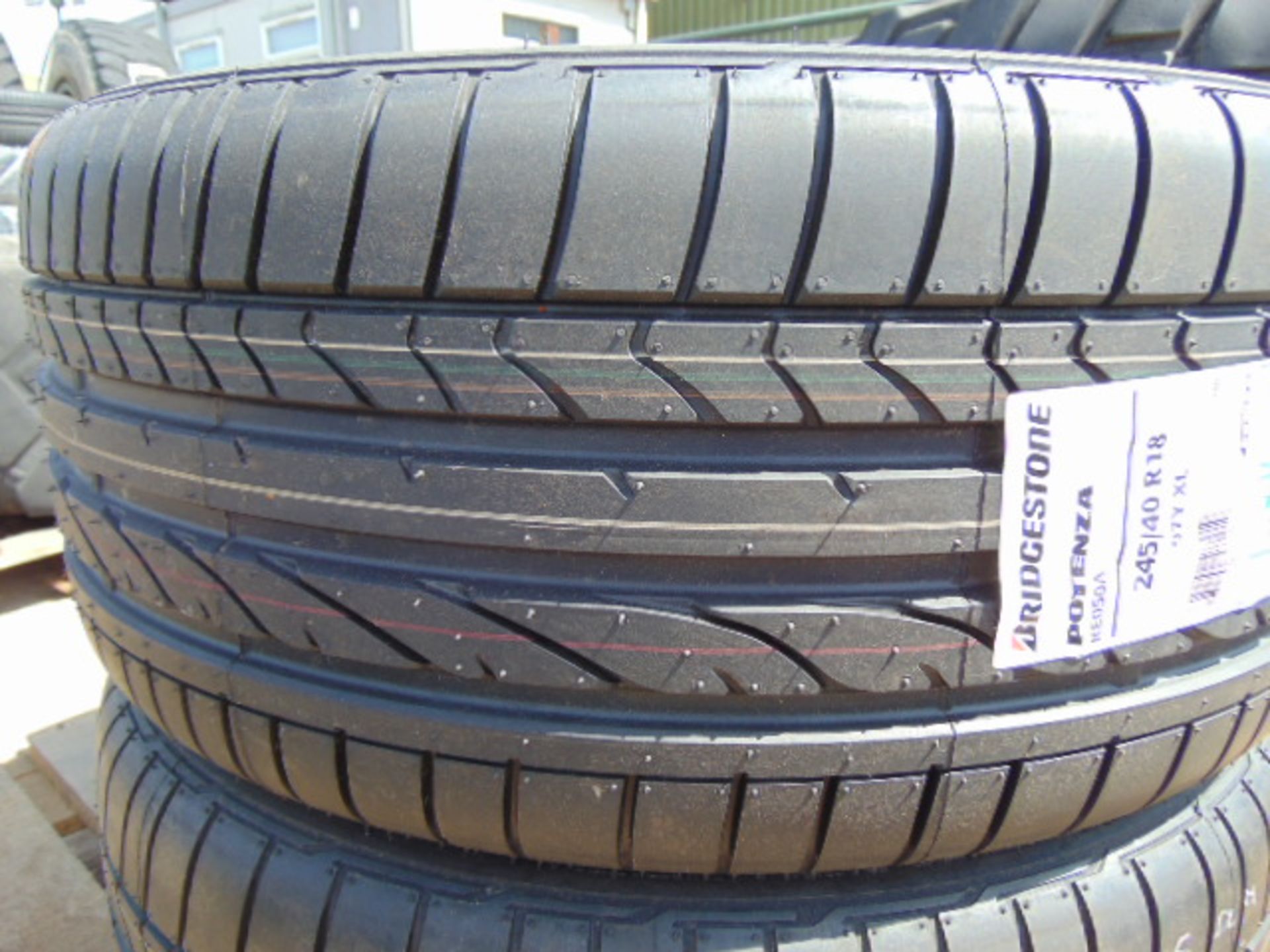 2 x Bridgestone Potenza 245/40 R18 97Y XL Tyres - Image 4 of 6