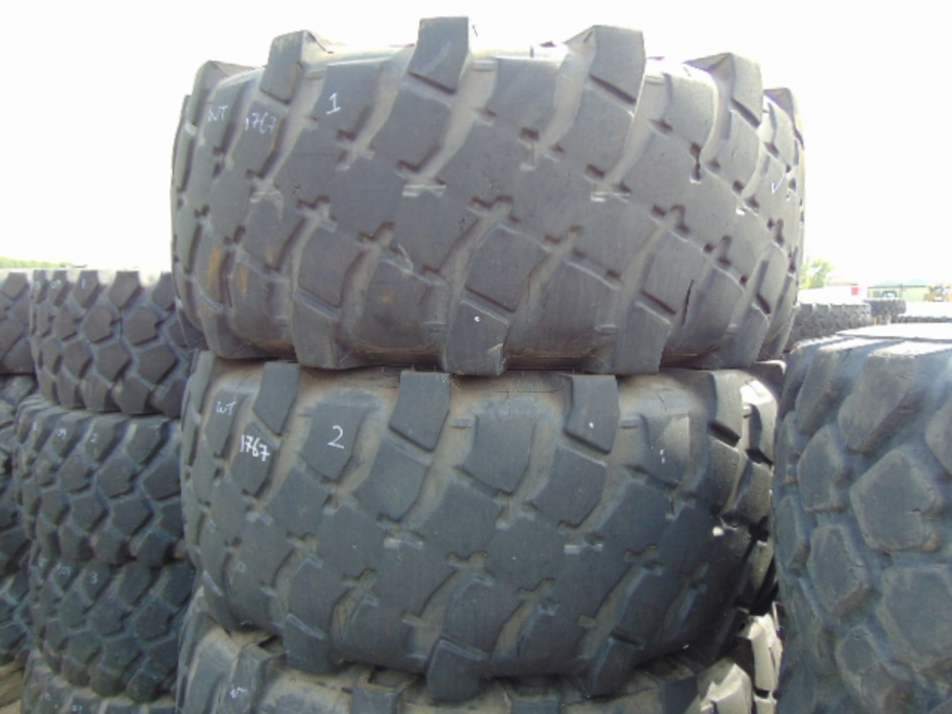 4 x Michelin XML 475/80 R20 Tyres - Image 2 of 5