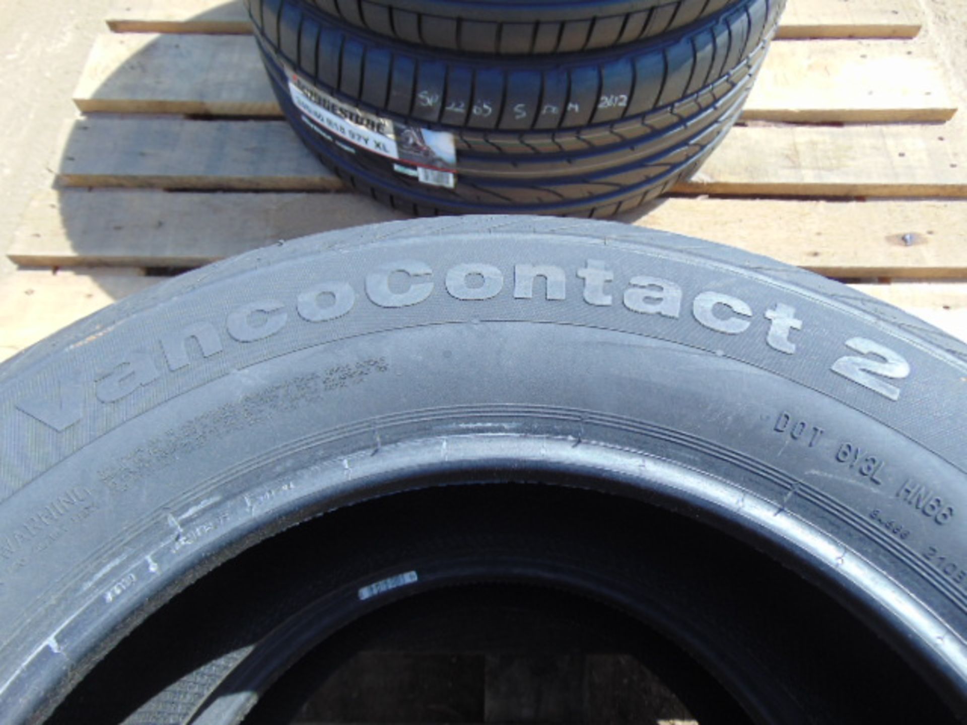2 x Continental Vanco Contact 2 225/60 R16 C Tyres - Image 5 of 6