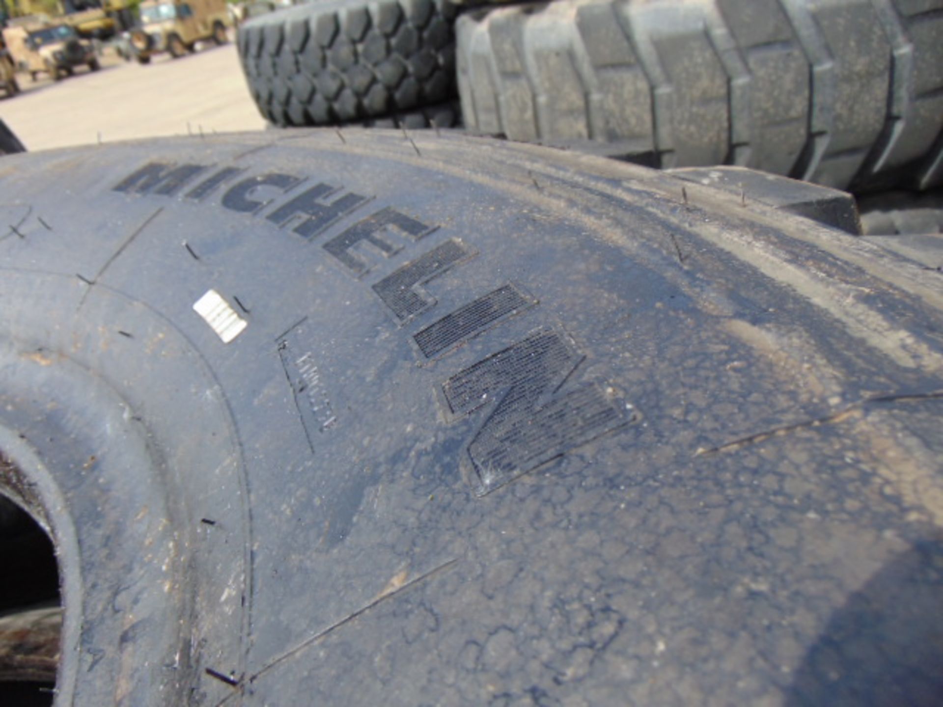 4 x Michelin XZL 395/85 R20 Tyres - Image 5 of 6