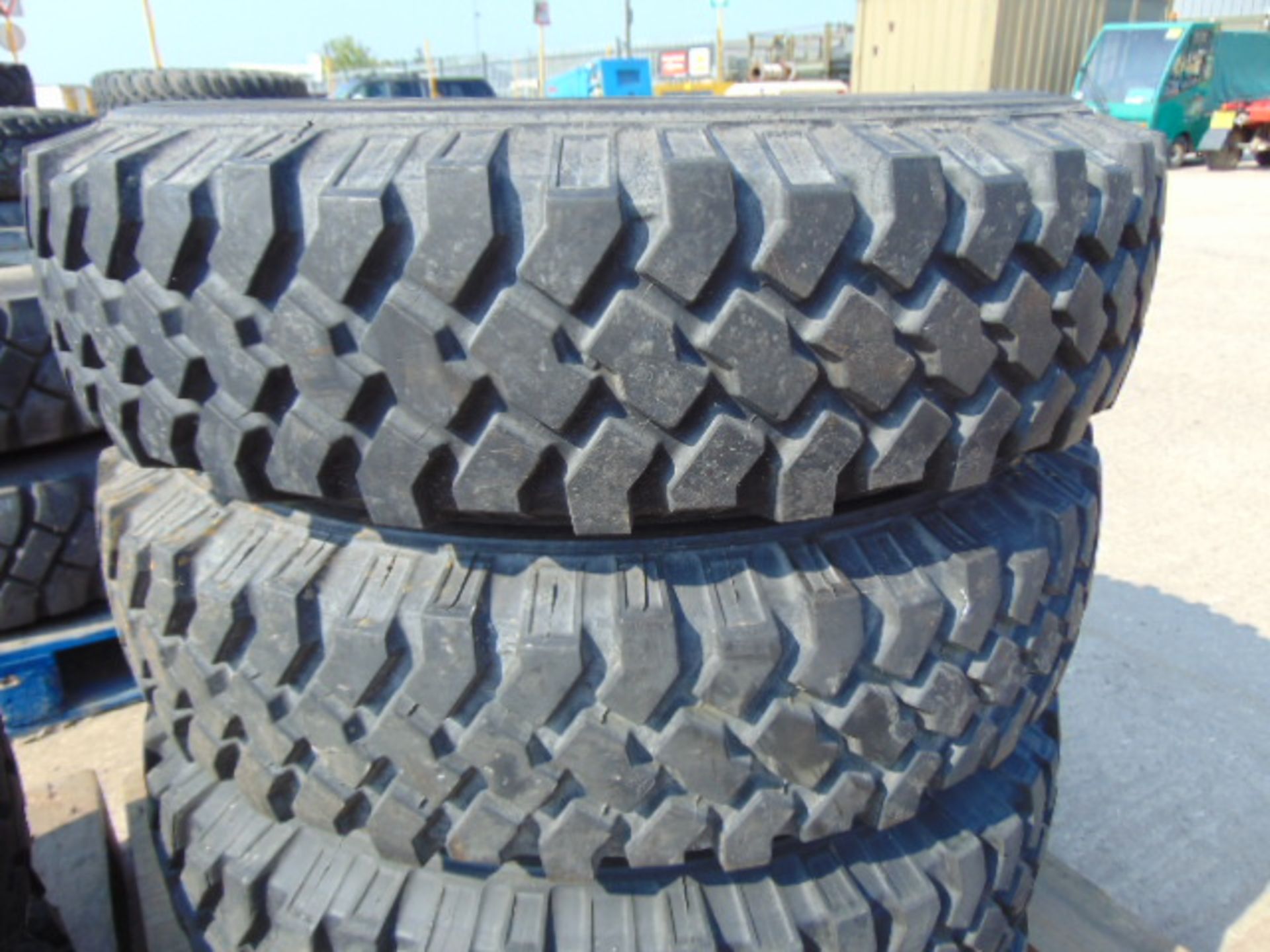 4 x Michelin XZL 8.25 R16 Tyres - Image 2 of 6