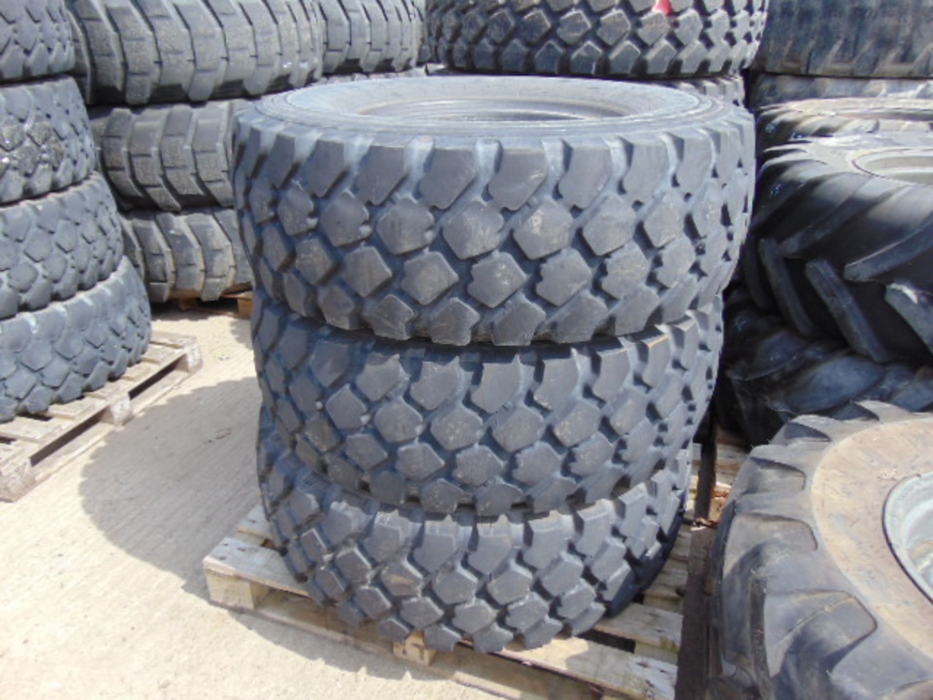 3 x Michelin XZL 395/85 R20 Tyres