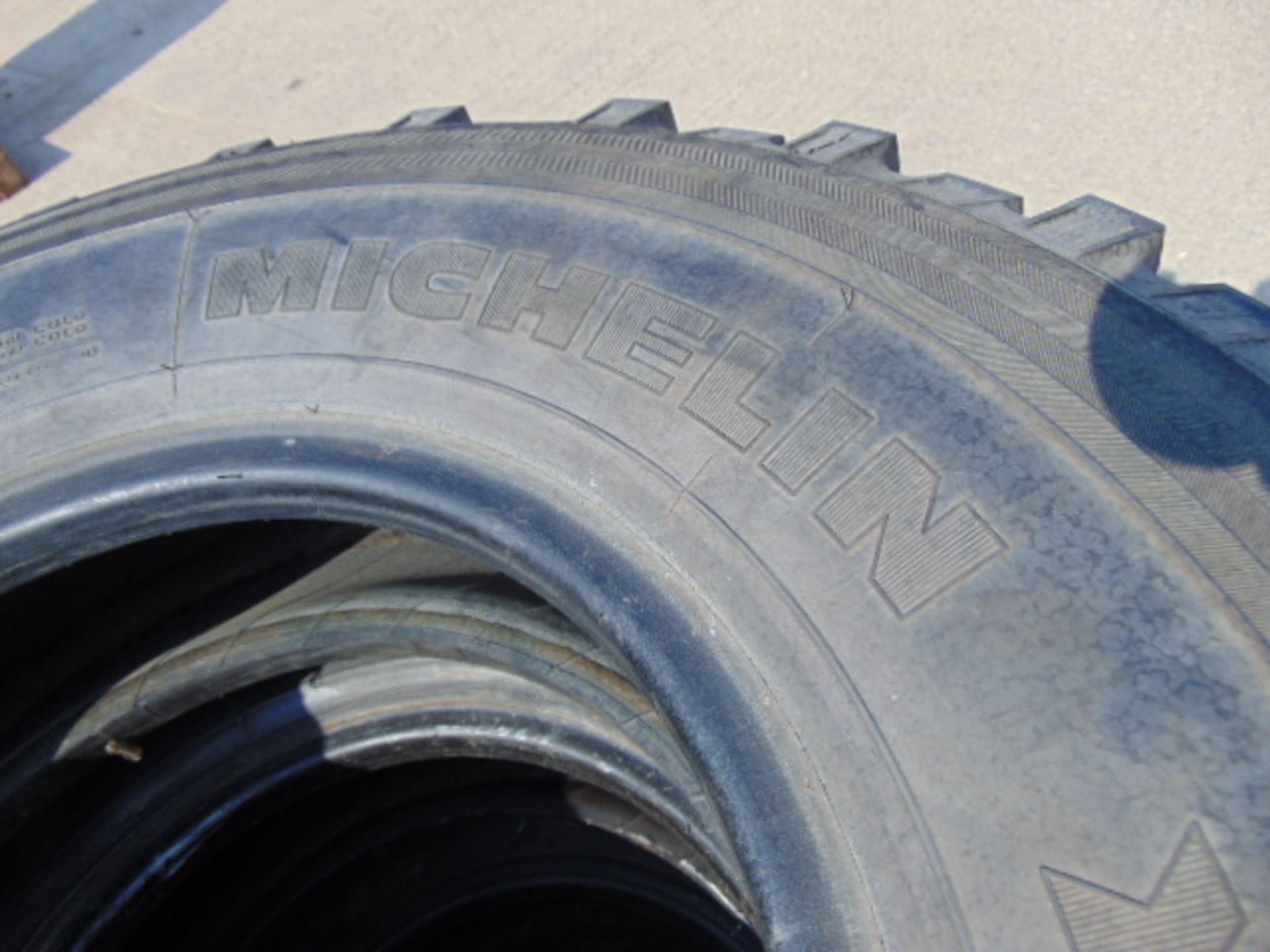 4 x Michelin XZL 8.25 R16 Tyres - Image 5 of 6