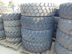 4 x Michelin XZL 395/85 R20 Tyres