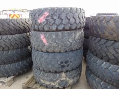 4 x Michelin XZL 395/85 R20 Tyres