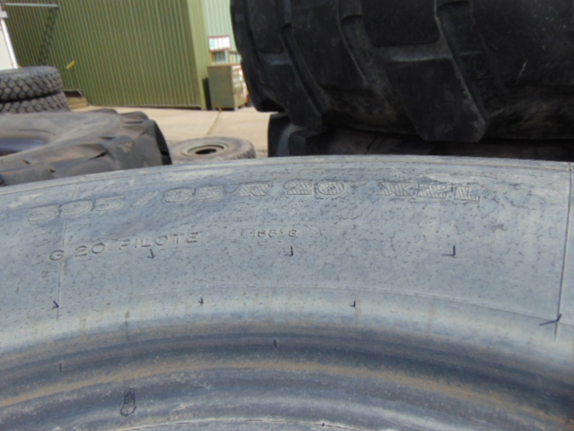 4 x Michelin XZL 395/85 R20 Tyres - Image 5 of 5