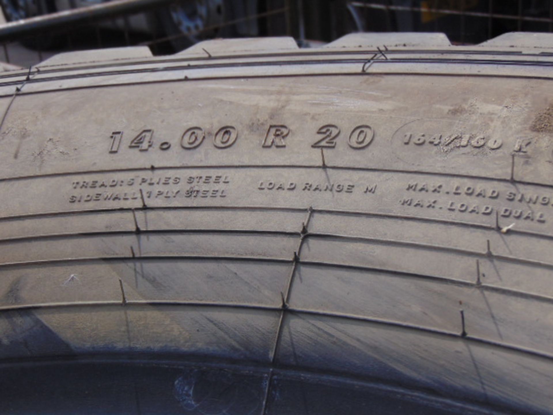 4 x Continental 14.00 R20 Tyres - Image 6 of 6