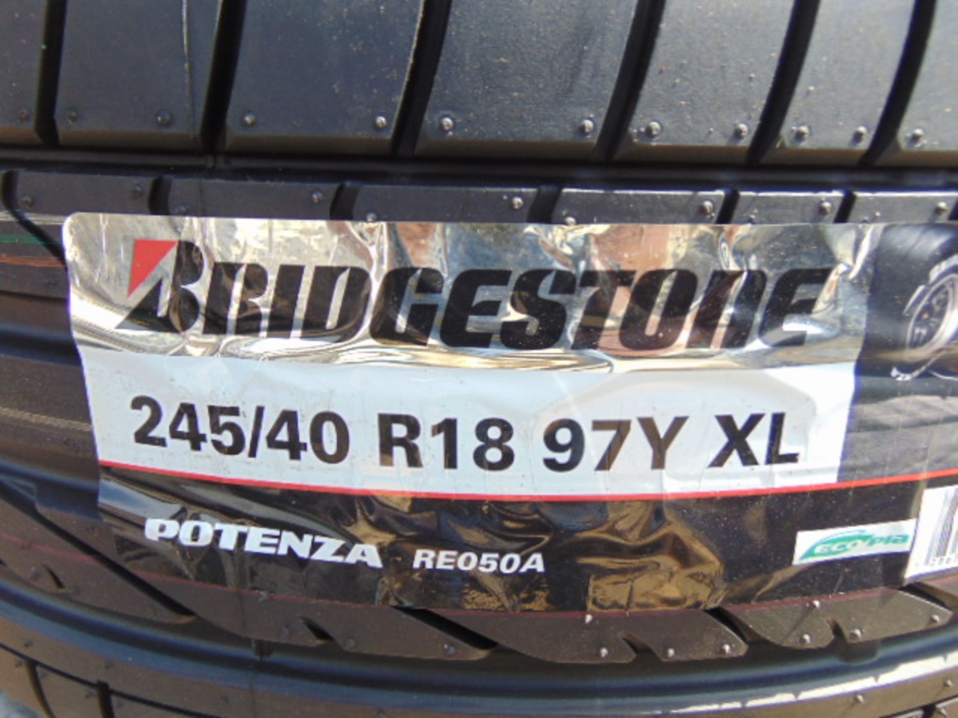 4 x Bridgestone Potenza 245/40 R18 97Y XL Tyres - Image 3 of 7