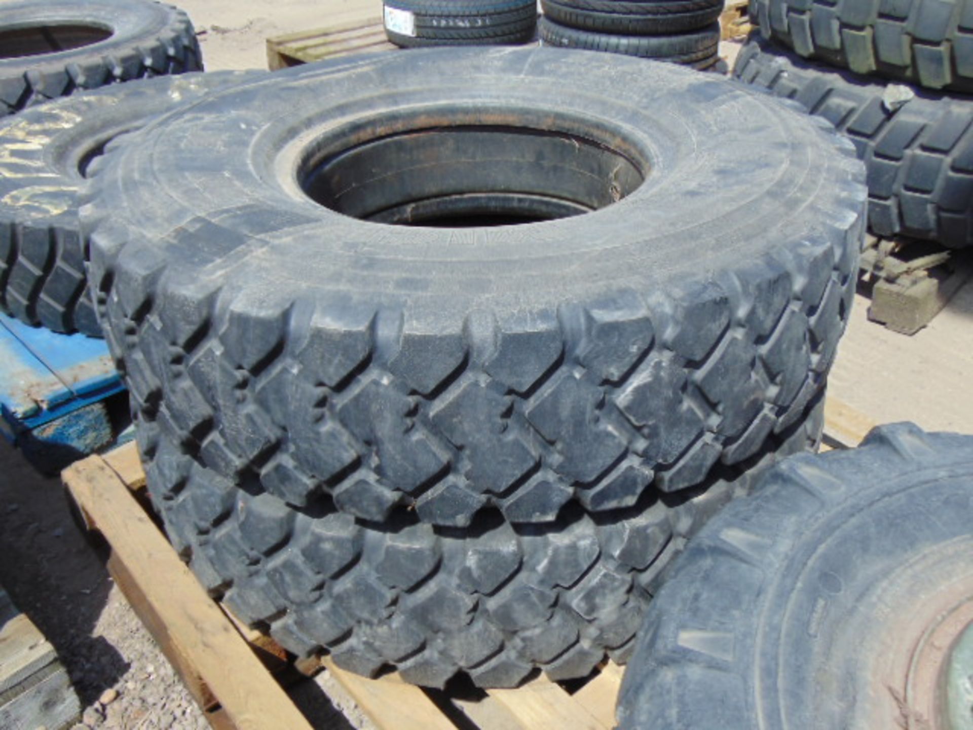 2 x Michelin 12.00 R20 XZL Tyres