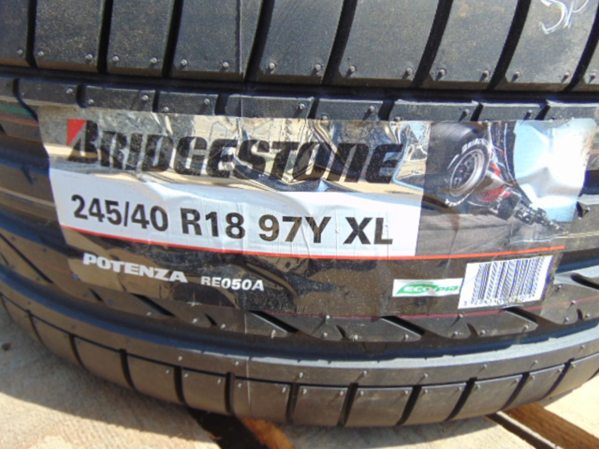 2 x Bridgestone Potenza 245/40 R18 97Y XL Tyres - Image 3 of 6