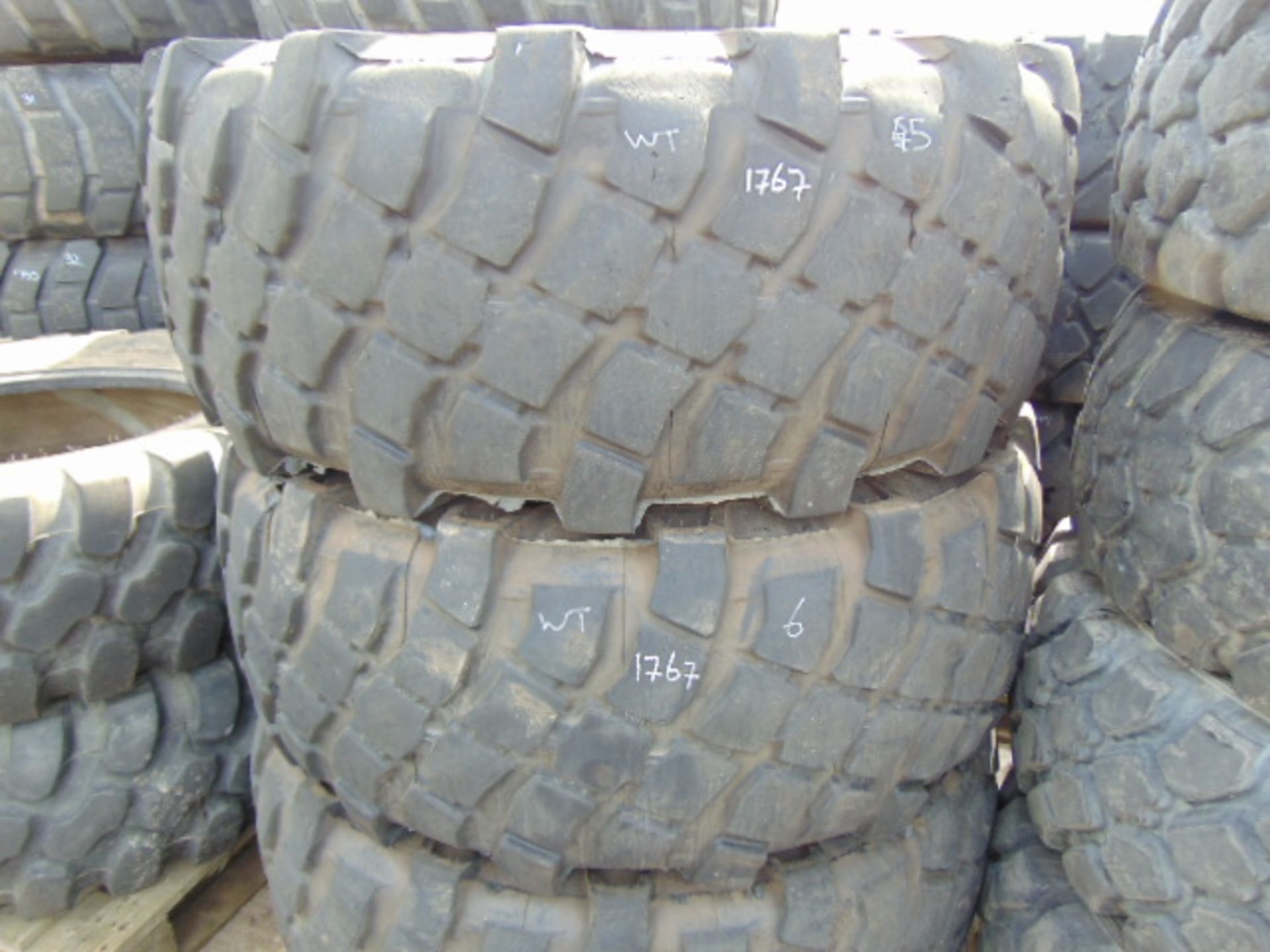 3 x Michelin XML 475/80 R20 Tyres - Image 2 of 6