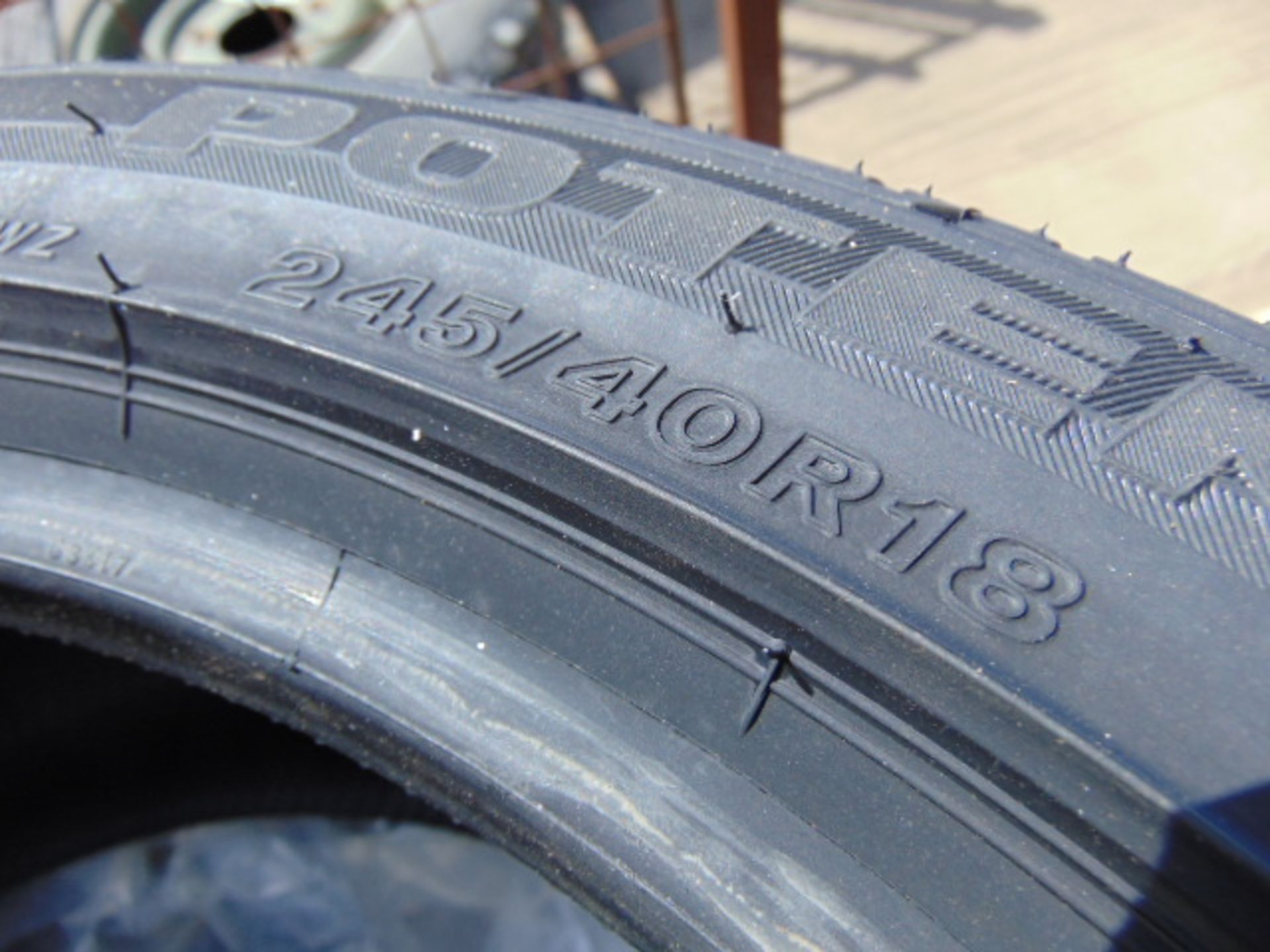 4 x Bridgestone Potenza 245/40 R18 97Y XL Tyres - Image 7 of 8