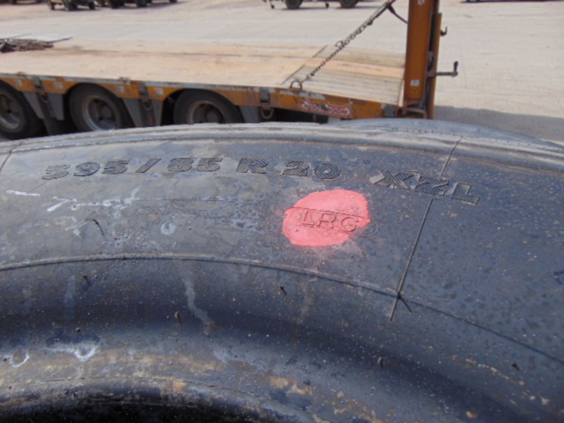 4 x Michelin XZL 395/85 R20 Tyres - Image 4 of 5